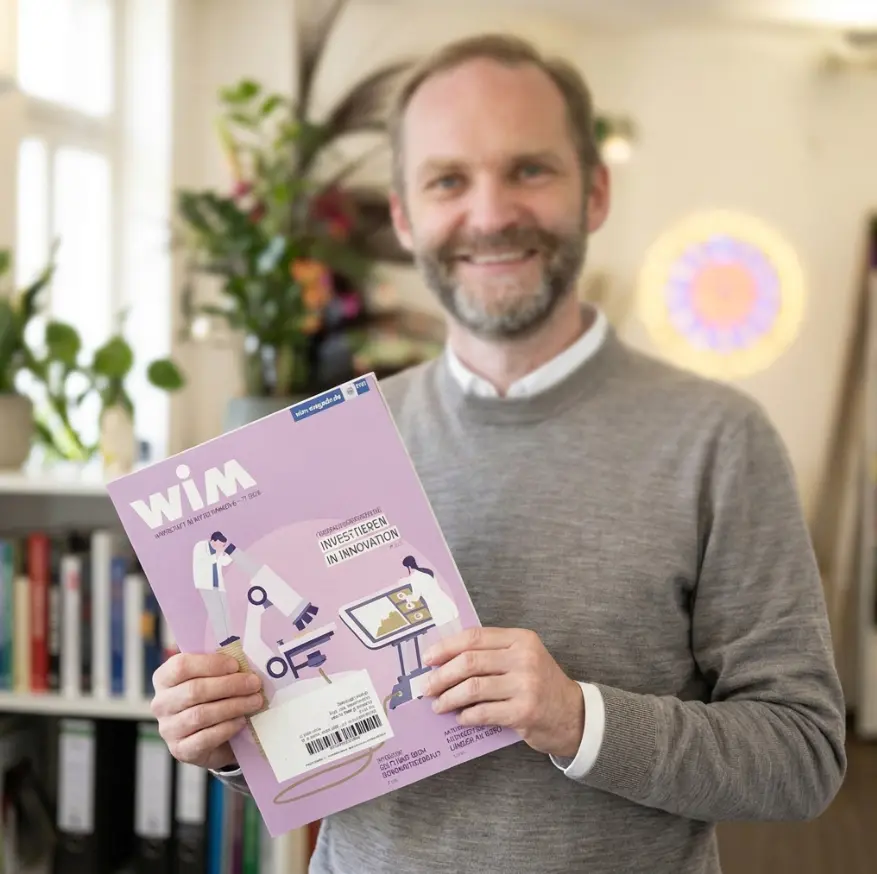Stephan Zabel im Magazin Wirtschaft in Mittelfranken 2026 zum Thema GEO-Optimierung
