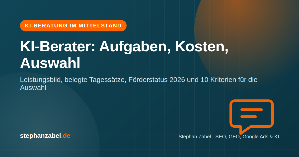 KI-Berater: Aufgaben, Kosten und Auswahl im Mittelstand