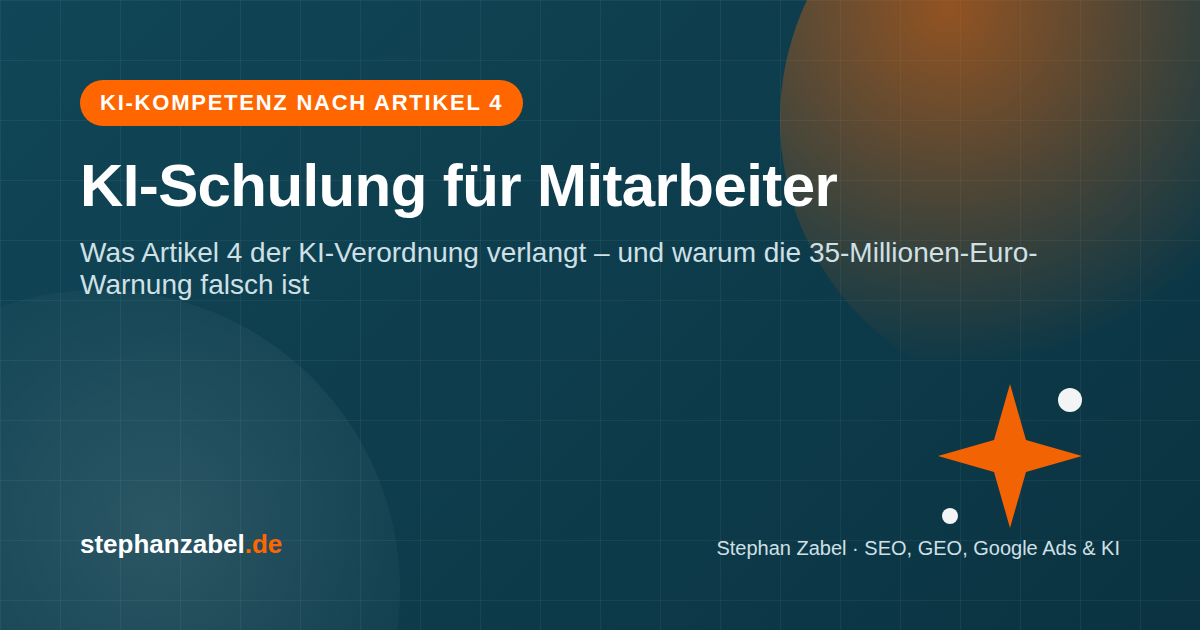KI-Schulung für Mitarbeiter: Was Artikel 4 der KI-Verordnung verlangt