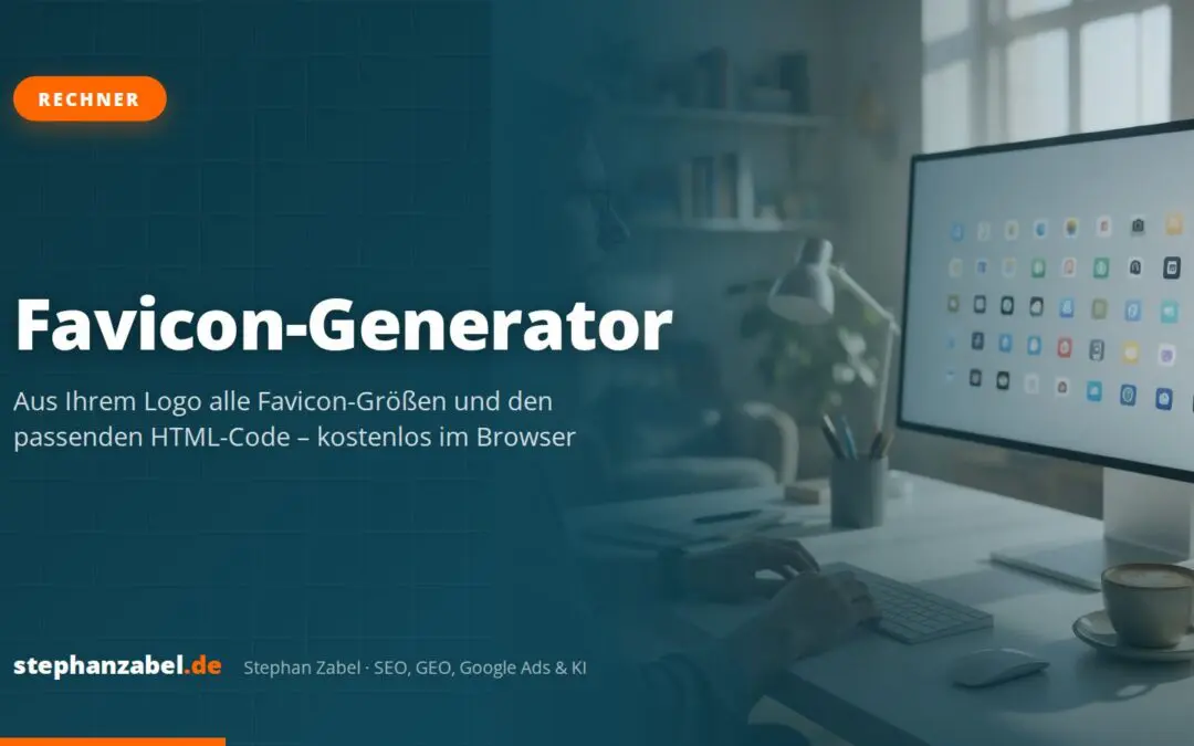 Favicon-Generator: Favicon erstellen in allen Größen – kostenlos, ohne Upload