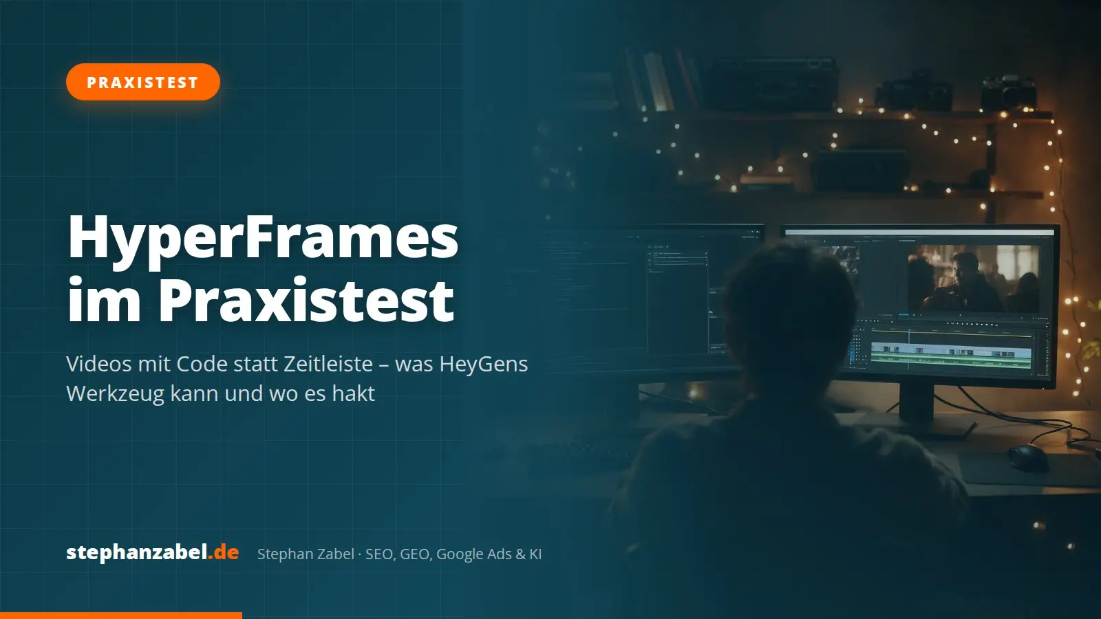 HyperFrames im Praxistest: Videos mit Code statt Zeitleiste