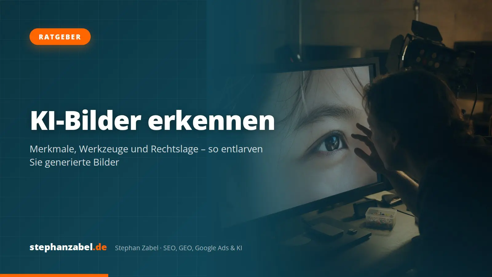KI-Bilder erkennen: Merkmale, Werkzeuge und Rechtslage