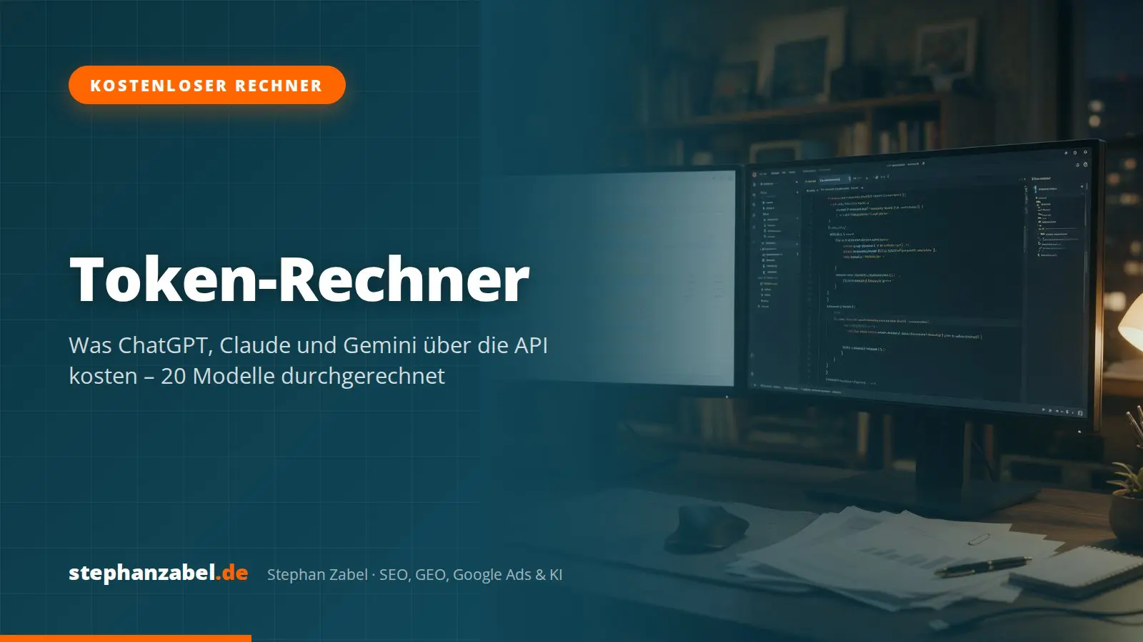 Token-Rechner: Was ChatGPT, Claude und Gemini über die API kosten
