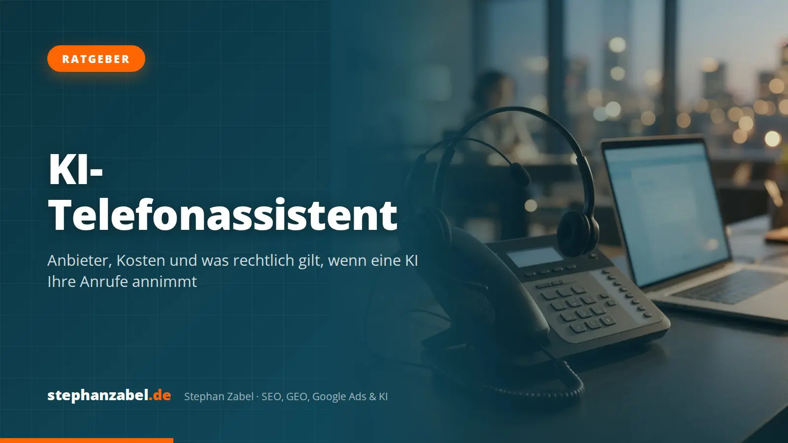 KI-Telefonassistent: Anbieter, Kosten und was rechtlich gilt