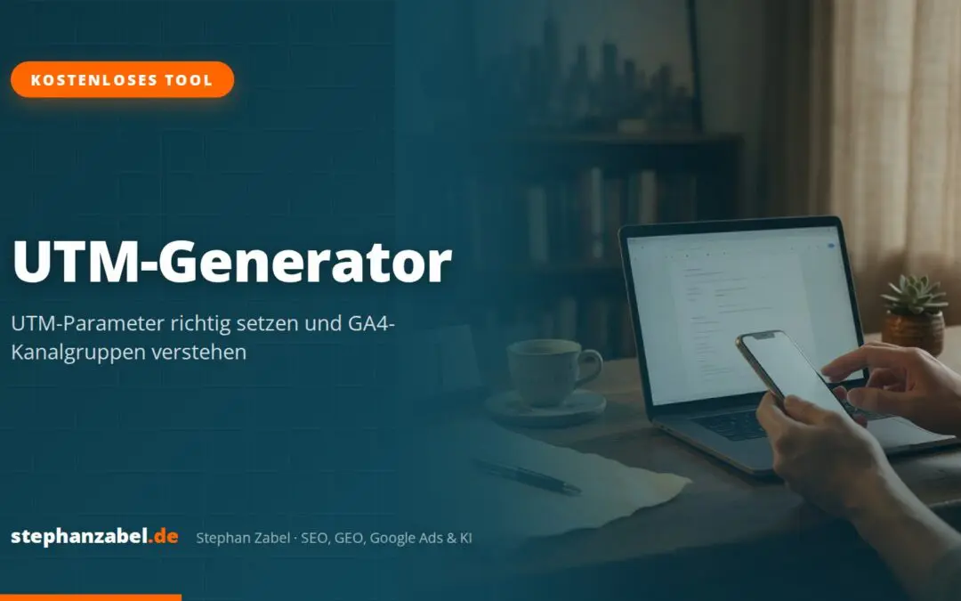 UTM-Parameter: Generator und GA4-Kanalgruppen erklärt
