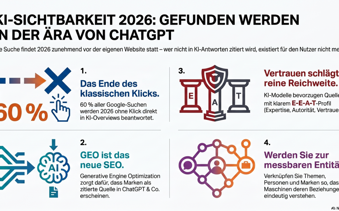 Wie werde ich in KI Chatbots sichtbar?