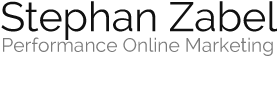 Stephan Zabel - Performance Online Marketing aus Nürnberg